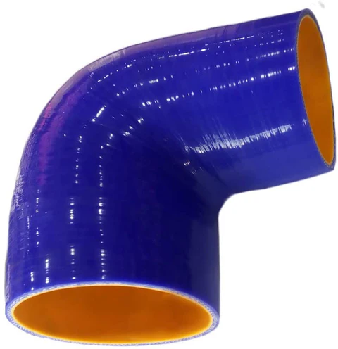 CG 14206-High Quality 5 layer – 90 Degree Elbow Silicone Hose Reducer – 4″X5″ – Universal