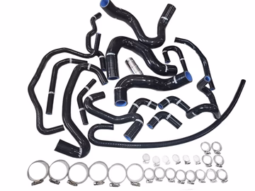 CG 15526-BOOST Silicone Hoses For Nissan Patrol/Safari TB48DE WFGY61 2002-2012 Black