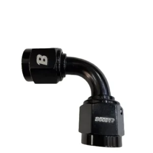 CG 15648-BOOST BOOST 6AN FEMALE TO 6AN FEMALE 90 DEGREE SWIVEL COUPLER UNION FITTING ADAPTER BLACK